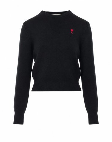 [해외직구] 26 F/W 아미 아미 드 꾀흐 로고 스웨터 FKS826/001009 B0012263078
