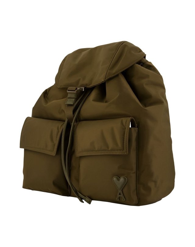 아미 [해외직구] 26 F/W 아미 MARCEL 럭색 아미 파리 나일론 카키 ULL757.AW0001-A236 B0732289514 착용컷