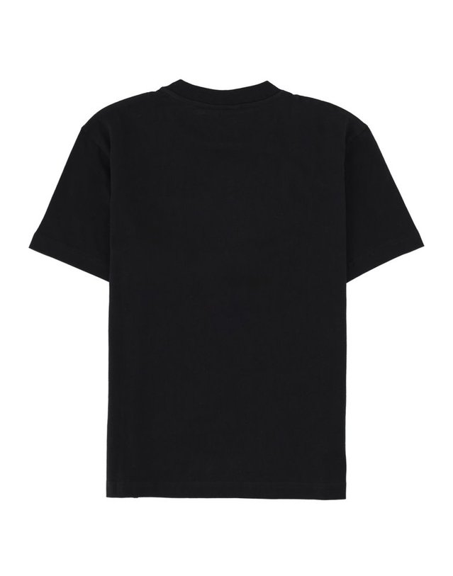 팜엔젤스 [해외직구] 26 S/S 팜 엔젤스 넥 로고 브러쉬 REG 티셔츠 SS 걸 (KIDS 상품) PGAA002K_S26JER005110 B0042045054 착용컷
