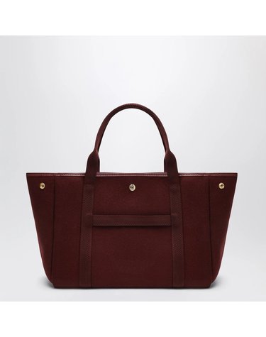 [해외직구] 26 F/W 휘드베르누이 버건디 TRAVERSEE M 펠트 토트백 백 TRAVERSEEMRWO-BF B0052306544