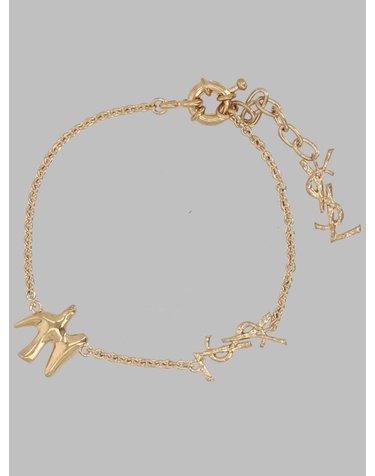 [해외직구] 26 F/W 생로랑 BRACCIALE A CATENA 콘 CASSANDRE E COLOMBA A003IO_Y15007006 B0042292789