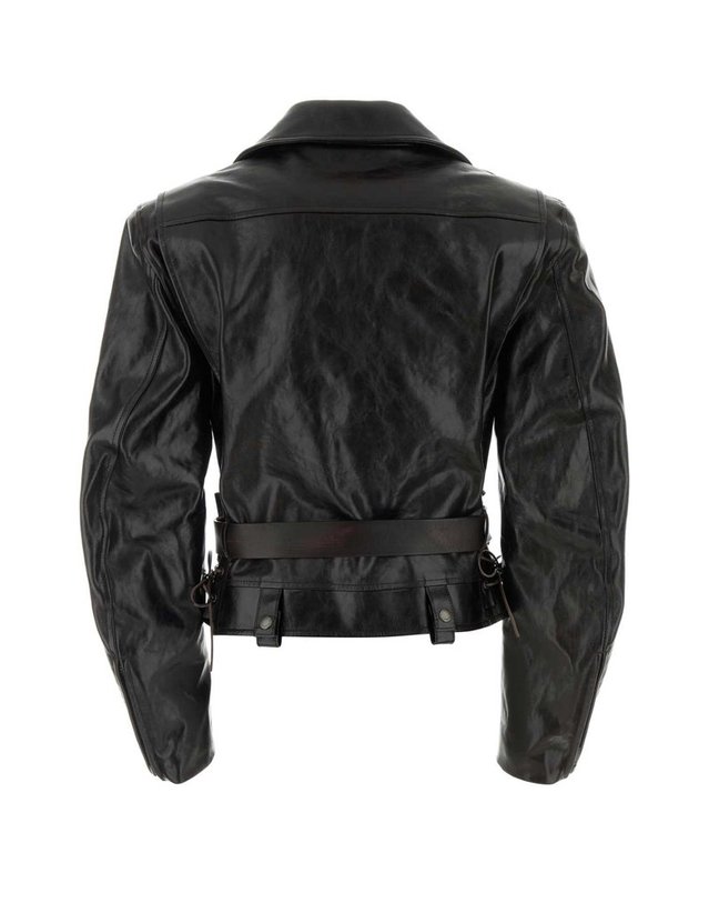 생로랑 [해외직구] 생로랑 쁘띠 블루종 AVEC CEINTURE 865713YCVG2 2825 B0442032409 착용컷