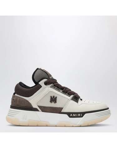 [해외직구] 26 F/W 아미리 MA1 레더 스니커즈 인 브라운 AMFOSR1130LE-210 B0052041290