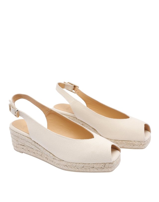까스따네르 [해외직구] 26 S/S 까스따네르 DOSALIA 에스파듀 슬링백 021006/203 B0011970092 착용컷