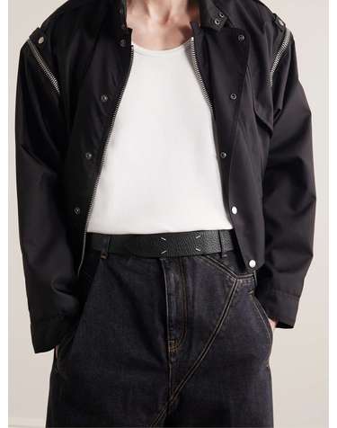 [해외직구] 23 S/S 메종 마르지엘라 45CM 풀그레인 레더 벨트 SA1TP0006 P4455 B0080094220