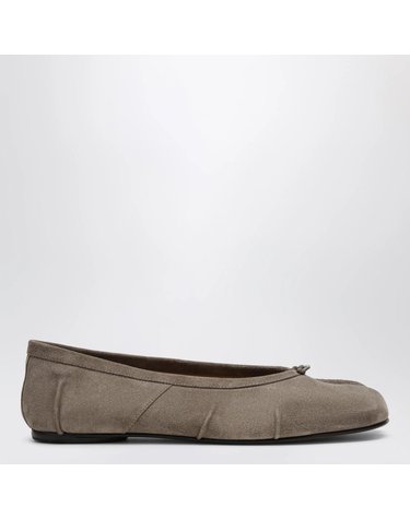[해외직구] 26 F/W 메종 마르지엘라 토프 스웨이드 타비 발레슈즈 플랫슈즈 S58WZ0127P7854-T2146 B0052306567