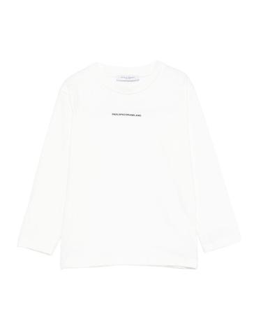 [해외직구] 파올로 페코라 화이트 코튼 티셔츠 (KIDS 상품) PP4157GEBL B0301856274
