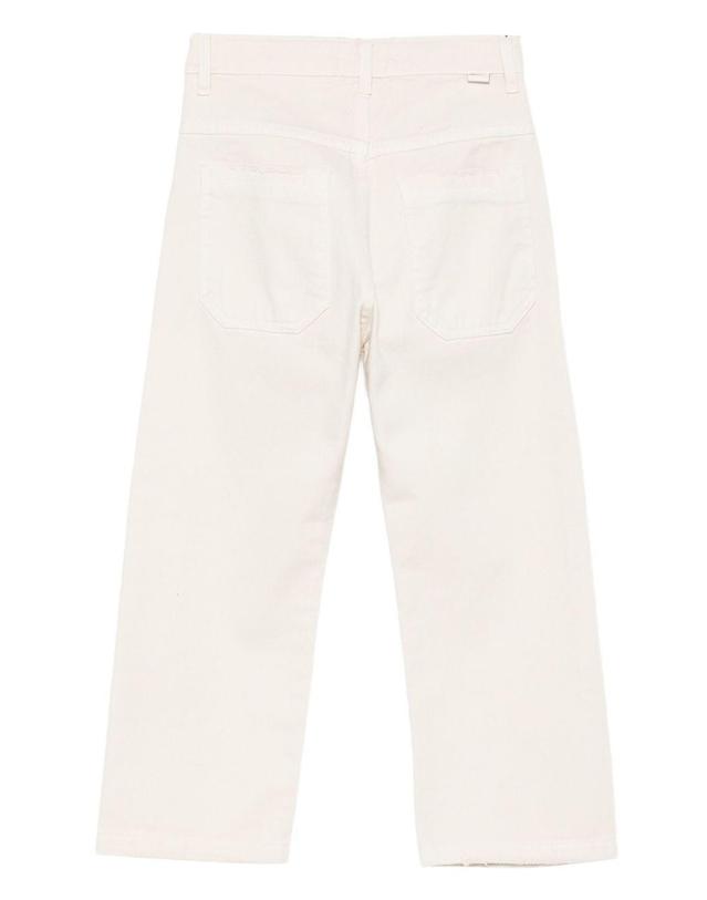 파올로페코라 [해외직구] 파올로 페코라 베이지 코튼 진 (KIDS 상품) PP4122BURR B0301843292 착용컷