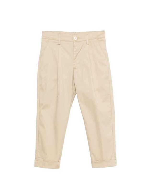 파올로페코라 [해외직구] 파올로 페코라 PLEATEDFRONT 트라우저 (KIDS 상품) PP4312BEIGF B0301941955 착용컷