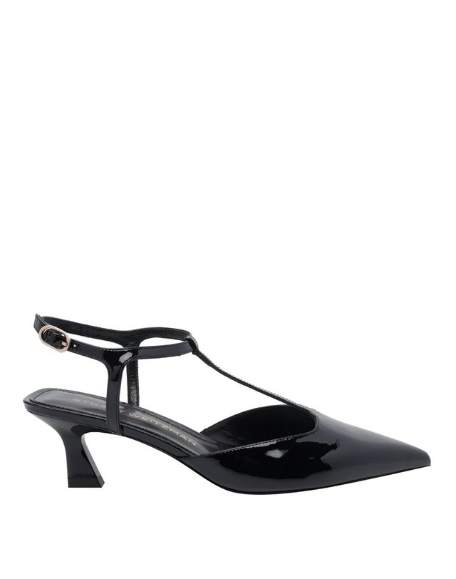 스튜어트와이츠먼 [해외직구] 26 F/W 스튜어트 와이츠먼 VINNIE T-스트랩 펌프스 50 SO171 VINNIE T-STRAP PUMP/PATBLK B0012176270 착용컷