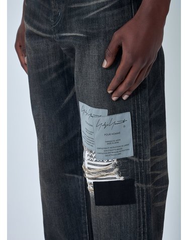 [해외직구] 26 S/S 요지 야마모토 X 네이버후드 세비지 데님 DP 베이직 진 HK-P94-065 B0111981293