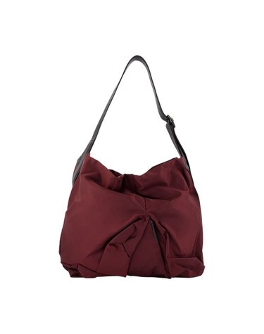 [해외직구] 26 F/W 요지 야마모토 ANGULAR 숄더 백 YOHJI YAMAMOTO 나일론 버건디 KN3833-A71Z B0732331997