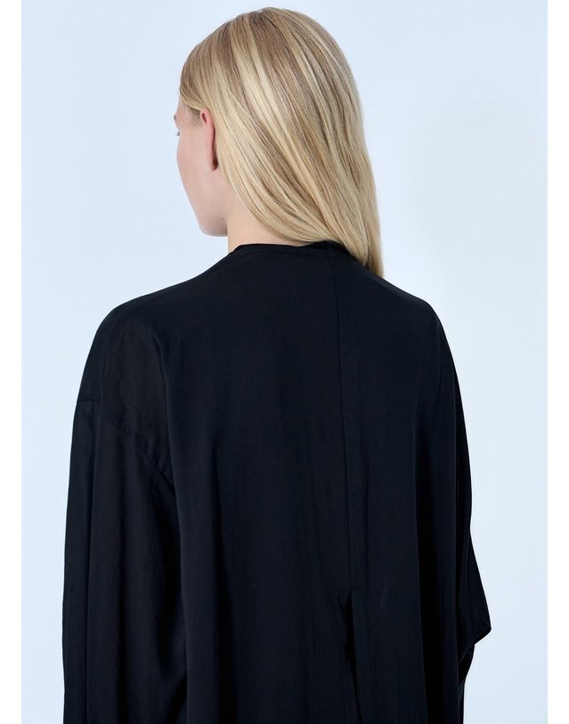 요지야마모토 [해외직구] 26 S/S 요지 야마모토 BACKSIDE 슬릿 롱 코트 FK-B01-217-1 B0112050986 착용컷