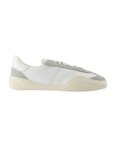 [해외직구] 26 S/S 아크네 스튜디오 BARS DRAGO M 스니커즈 ACNE STUDIOS 레더 화이트 BD0378-ANC B0731943439