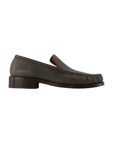 [해외직구] 26 F/W 아크네 스튜디오 로퍼 ACNE STUDIOS 레더 카키 BD0353-AB6 B0732331968
