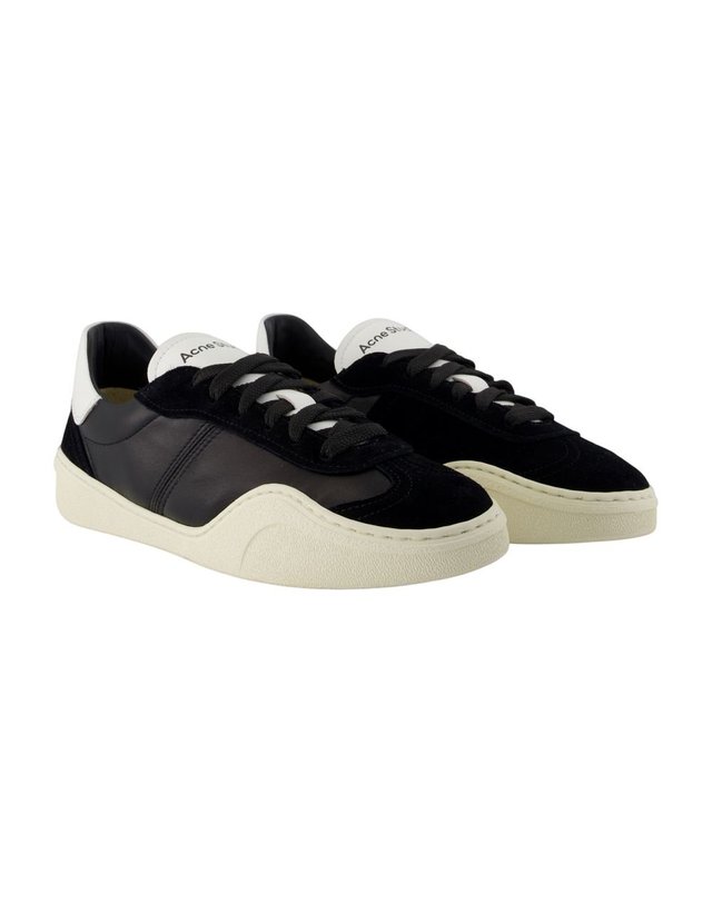 아크네 스튜디오 [해외직구] 26 S/S 아크네 스튜디오 BARS DRAGO M 스니커즈 ACNE STUDIOS 레더 멀티컬러 BD0378-J83 B0731943441 착용컷