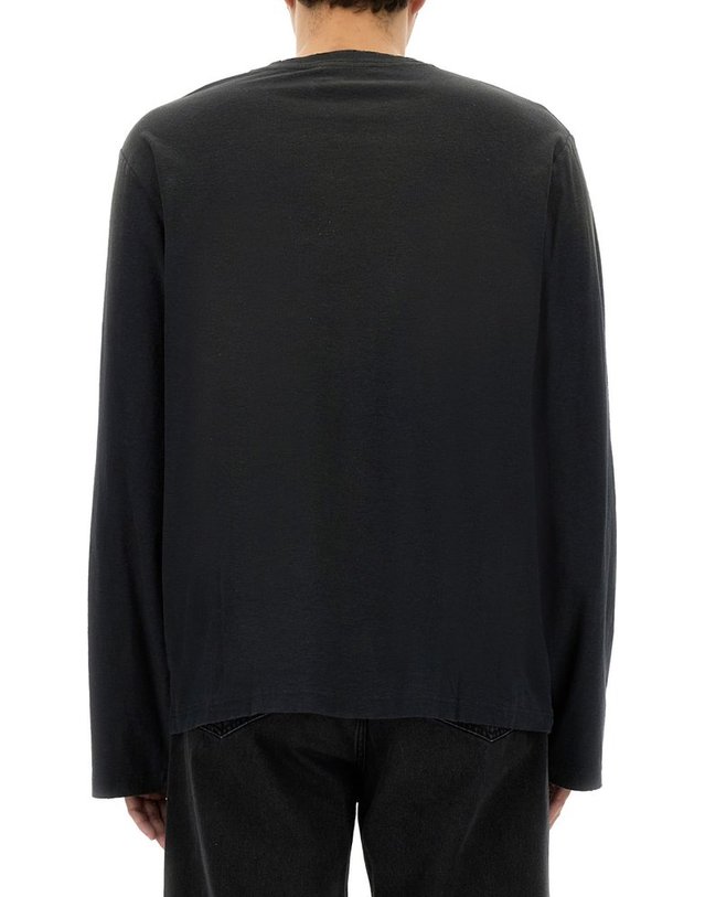 아크네 스튜디오 [해외직구] 26 F/W 아크네 스튜디오 티셔츠 콘 STAMPA CL0197_BM0 B0042259115 착용컷