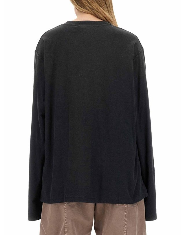 아크네 스튜디오 [해외직구] 26 F/W 아크네 스튜디오 티셔츠 콘 STAMPA CL0197_BM0 B0042259115 착용컷