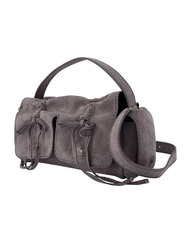아크네 스튜디오 [해외직구] 26 F/W 아크네 스튜디오 MULTIPOCKET S 지갑 ACNE STUDIOS 레더 그레이 C10309-AAA B0732247634 착용컷