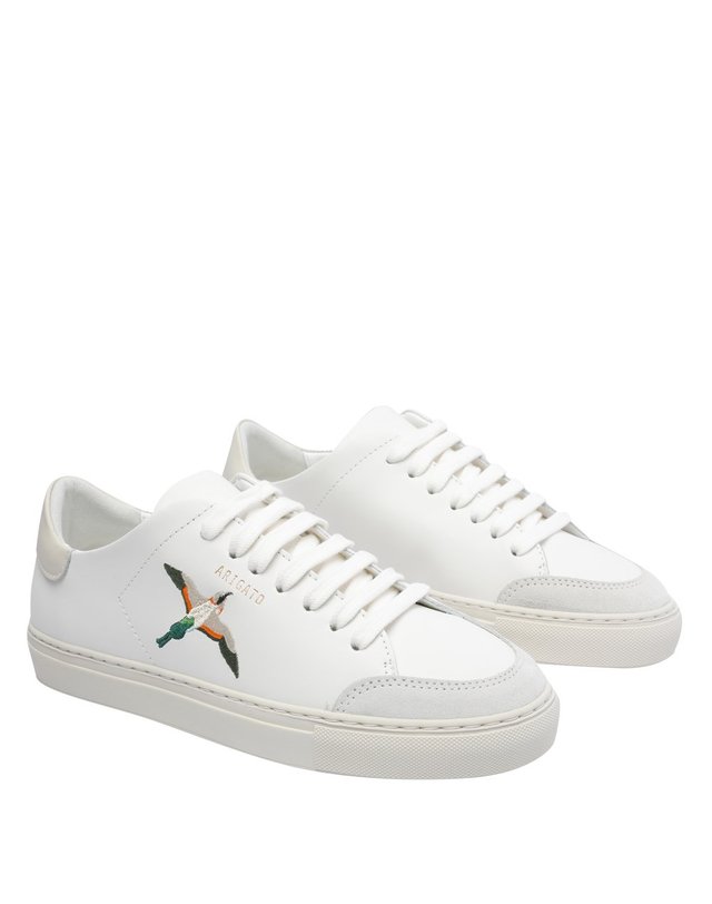 악셀아리가토 [해외직구] 26 F/W 악셀 아리가토 CLEAN 90 비 버드 스니커즈 F1741001/WHITE/BEIGE B0012186795 착용컷