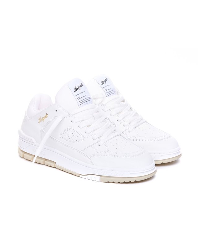 악셀아리가토 [해외직구] 26 F/W 악셀 아리가토 AREA 로 스니커즈 F1571001/WHITE/BEIGE B0012312378 착용컷