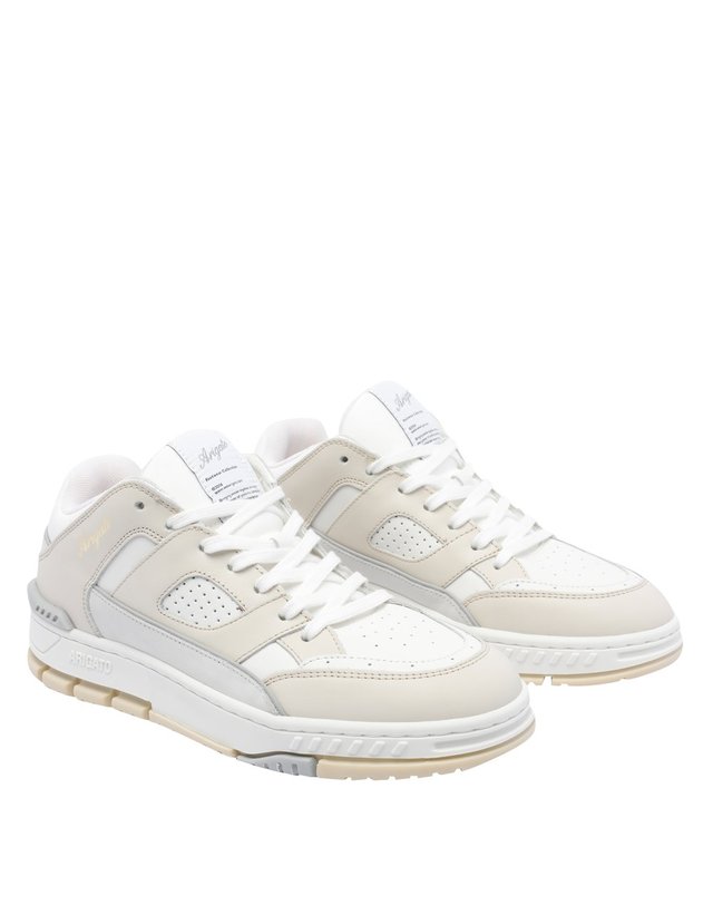 악셀아리가토 [해외직구] 26 F/W 악셀 아리가토 AREA 로 스니커즈 F1078004/CREMINO/WHITE B0012312375 착용컷