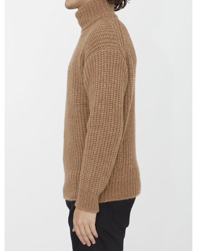 로베르토 콜리나 [해외직구] 23 F/W 로베르토 콜리나 알파카 점퍼 RP472036 B0020483042 착용컷