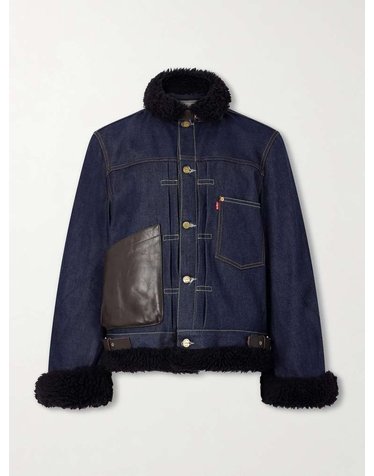 [해외직구] 사카이 LEVIS PLUSHTRIMMED 데님 자켓 26-04005M B0082336730