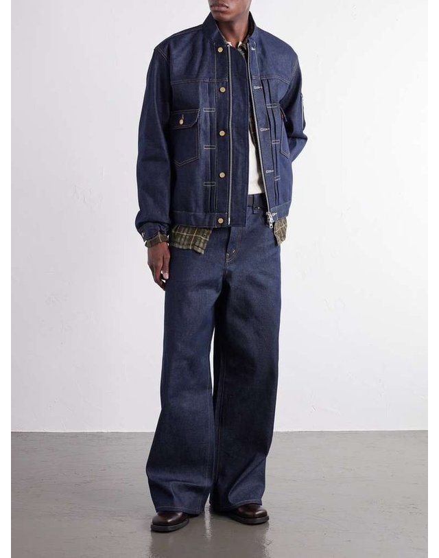 사카이 [해외직구] 사카이 LEVIS 와이드레그 벨트 진 26-01142S B0082336740 착용컷