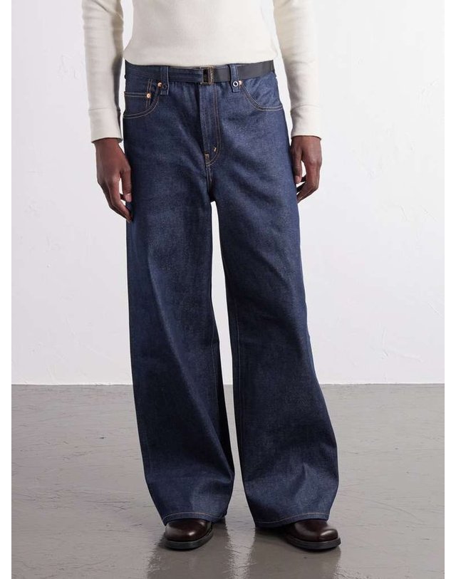사카이 [해외직구] 사카이 LEVIS 와이드레그 벨트 진 26-01142S B0082336740 착용컷