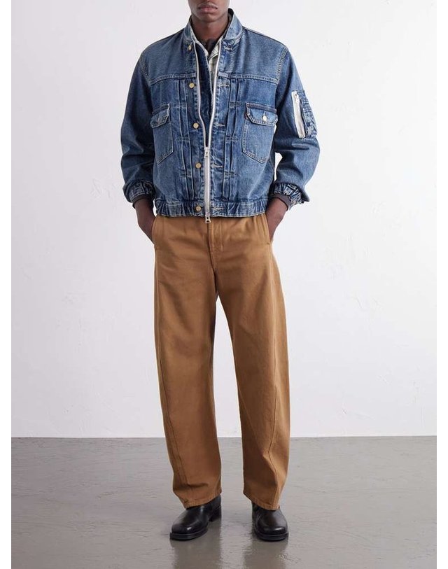 사카이 [해외직구] 사카이 LEVIS 데님 자켓 26-04006M B0082337024 착용컷
