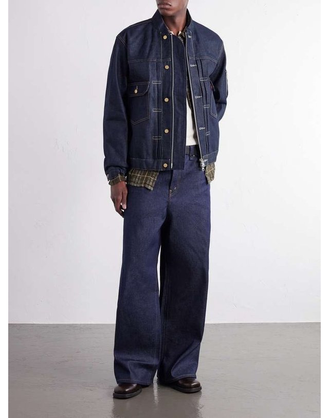 사카이 [해외직구] 사카이 LEVIS 데님 자켓 26-04006M B0082337025 착용컷