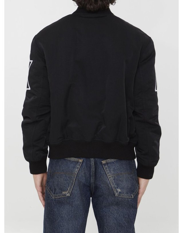 알릭스 [해외직구] 23 S/S 알릭스 로고 발시티 봄버 자켓 AAMOU0377FA01BLK0001 B0020168387 착용컷