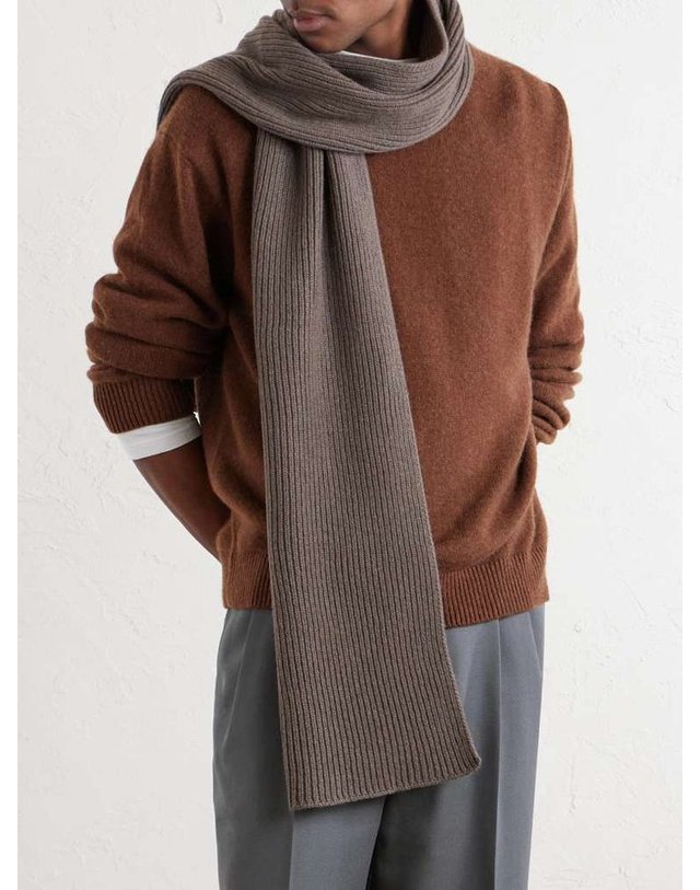 존 스메들리 [해외직구] 존스 메들리 STARK 리브드 RECYCLEDCASHMERE & 울블렌드 스카프 STARK B0082122465 착용컷