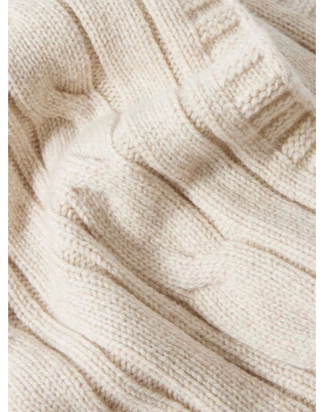 존 스메들리 [해외직구] 존스 메들리 WOOTON 케이블니트 RECYCLEDCASHMERE & 메리노 울블렌드 스카프 WOOTON B0082122735 착용컷
