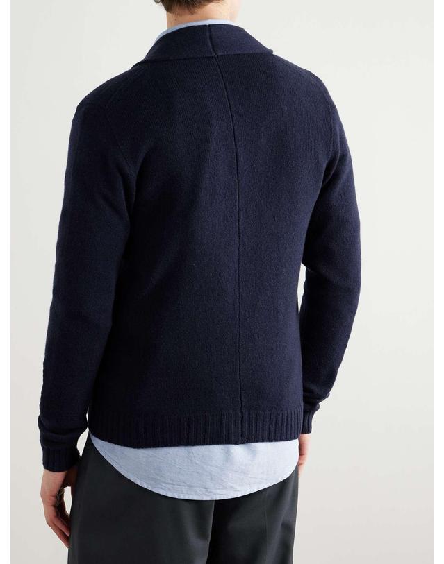 존 스메들리 [해외직구] 존스 메들리 ROCKFORD 숄칼라 RECYCLEDCASHMERE & 메리노 울블렌드 가디건 ROCKFORD B0081666709 착용컷