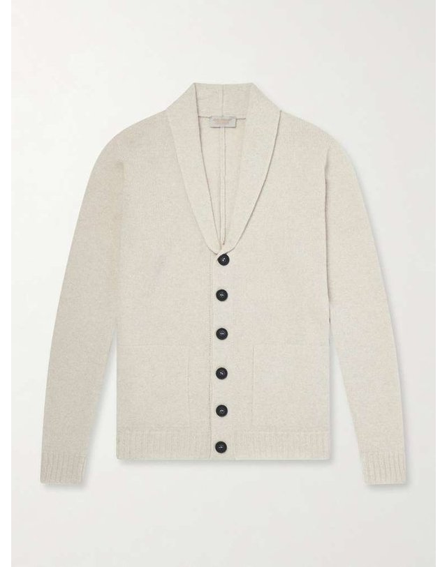 존 스메들리 [해외직구] 존스 메들리 ROCKFORD 숄칼라 RECYCLEDCASHMERE & 메리노 울블렌드 가디건 ROCKFORD B0082124353 착용컷