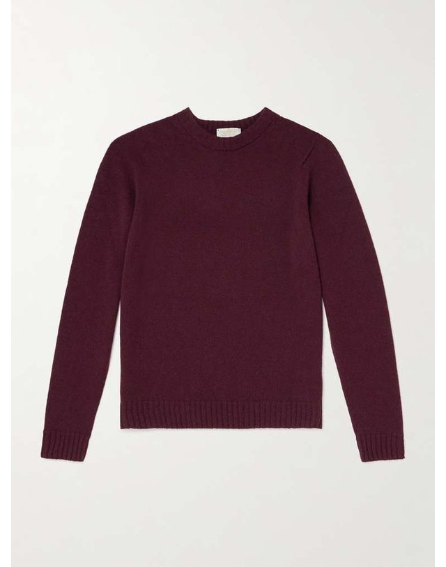 존 스메들리 [해외직구] 존스 메들리 노퍽 RECYCLEDCASHMERE & 메리노 울블렌드 스웨터 NORFOLK B0082124990 착용컷