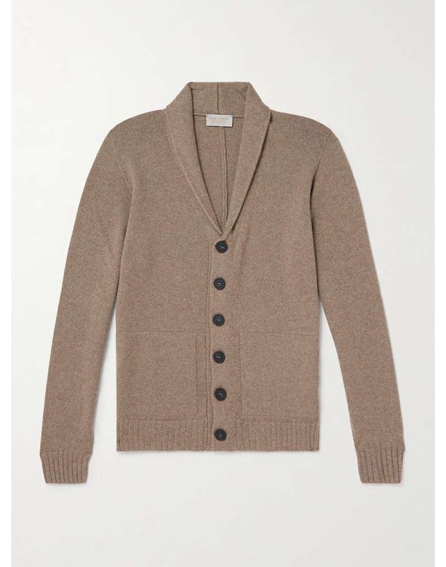 존 스메들리 [해외직구] 존스 메들리 ROCKFORD 숄칼라 RECYCLEDCASHMERE & 메리노 울블렌드 가디건 ROCKFORD B0082125548 착용컷