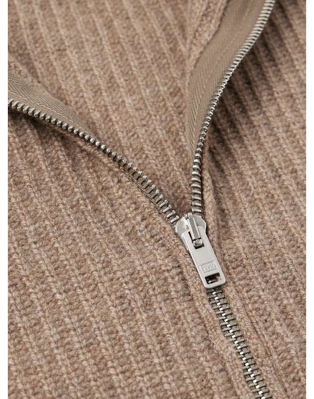 존 스메들리 [해외직구] 존스 메들리 MALLAM 리브드 RECYCLEDCASHMERE & 메리노 울블렌드 집업 가디건 MALLAM B0082125707 착용컷