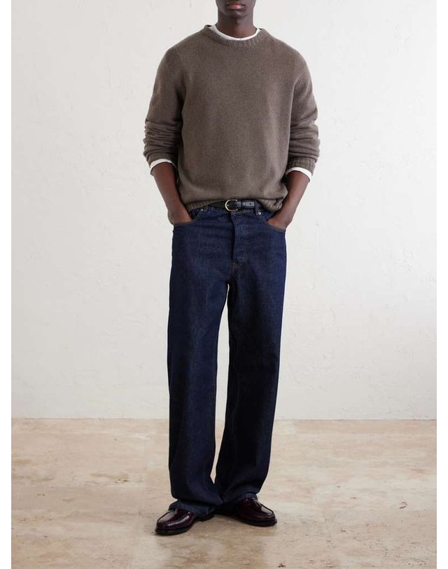 존 스메들리 [해외직구] 존스 메들리 노퍽 RECYCLEDCASHMERE & 메리노 울블렌드 스웨터 NORFOLK B0082124207 착용컷