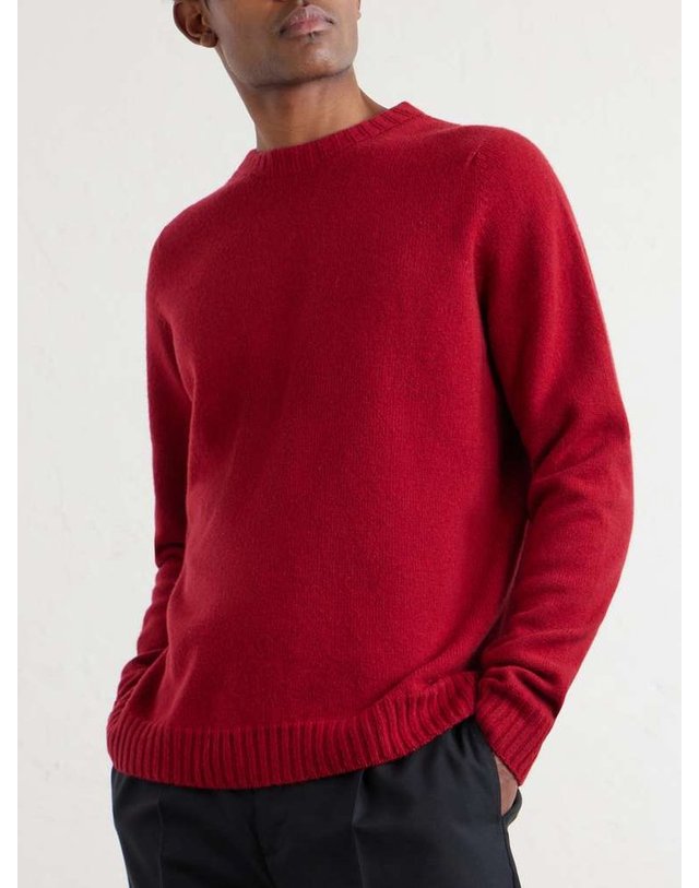 존 스메들리 [해외직구] 존스 메들리 노퍽 RECYCLEDCASHMERE & 메리노 울블렌드 스웨터 NORFOLK B0082128099 착용컷