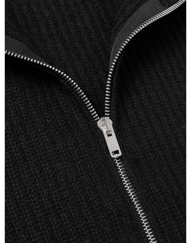 존 스메들리 [해외직구] 존스 메들리 MALLAM 리브드 RECYCLEDCASHMERE & 메리노 울블렌드 집업 가디건 MALLAM B0082128770 착용컷