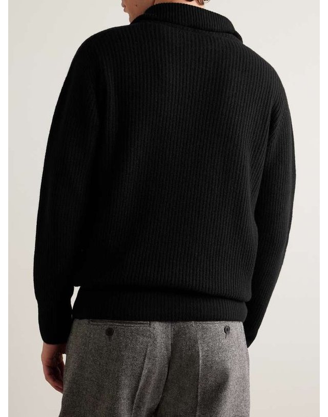 존 스메들리 [해외직구] 존스 메들리 MALLAM 리브드 RECYCLEDCASHMERE & 메리노 울블렌드 집업 가디건 MALLAM B0082128770 착용컷