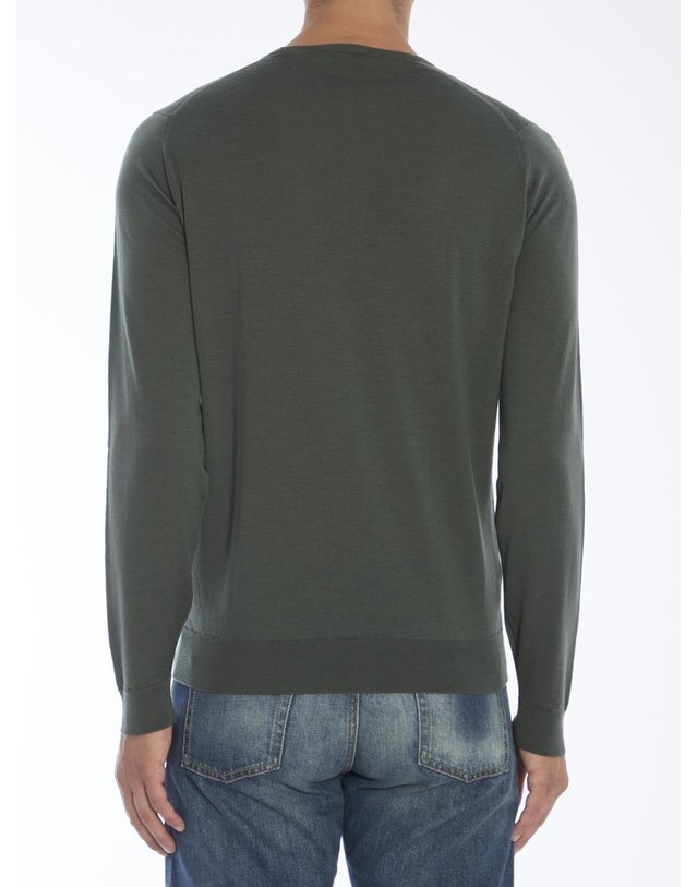 존 스메들리 [해외직구] 24 F/W 존스 메들리 LUNDY 풀오버 LUNDYHIGHLAND GREEN B0021406495 착용컷