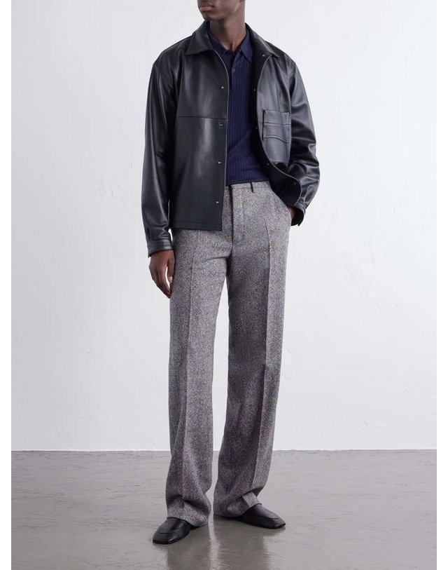 존 스메들리 [해외직구] 존스 메들리 CROALL 리브드 메리노 울 폴로 셔츠 CROALL B0082289126 착용컷