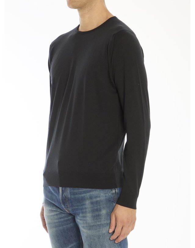 존 스메들리 [해외직구] 26 F/W 존스 메들리 블랙 LUNDY 스웨터 LUNDYBLACK B0022322460 착용컷