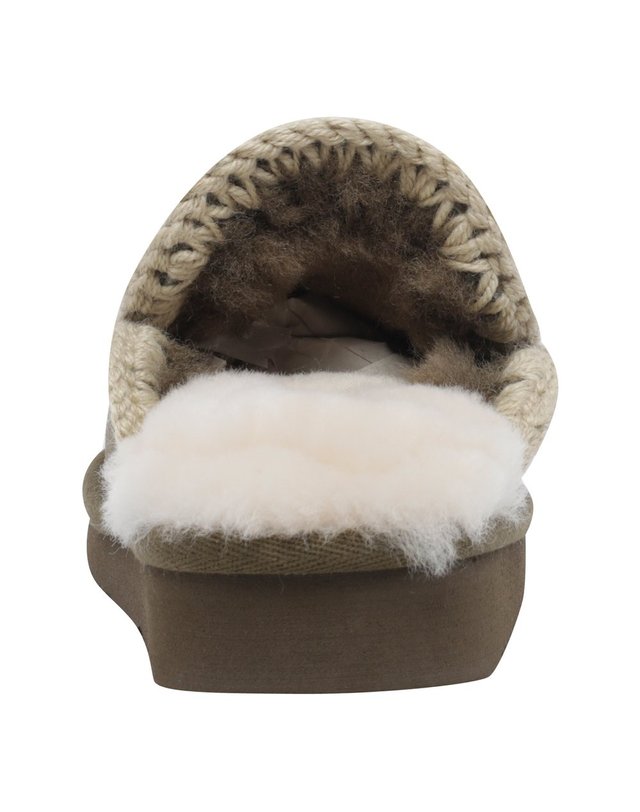 마우 [해외직구] 26 F/W 모우 에스키모 스웨이드 슬리퍼 101125A/MOO B0012331400 착용컷