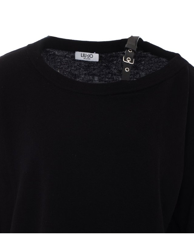 리우조 [해외직구] 26 F/W 리우조 울 스웨터 WITH 버클 WF6392MA52S/22222 B0012287810 착용컷
