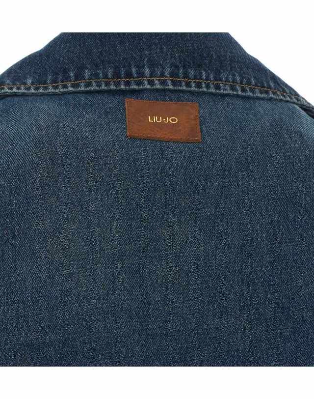 리우조 [해외직구] 26 F/W 리우조 LIU JO X ELODIE 데님 트렌치 UF6503D0398/79158 B0012309300 착용컷